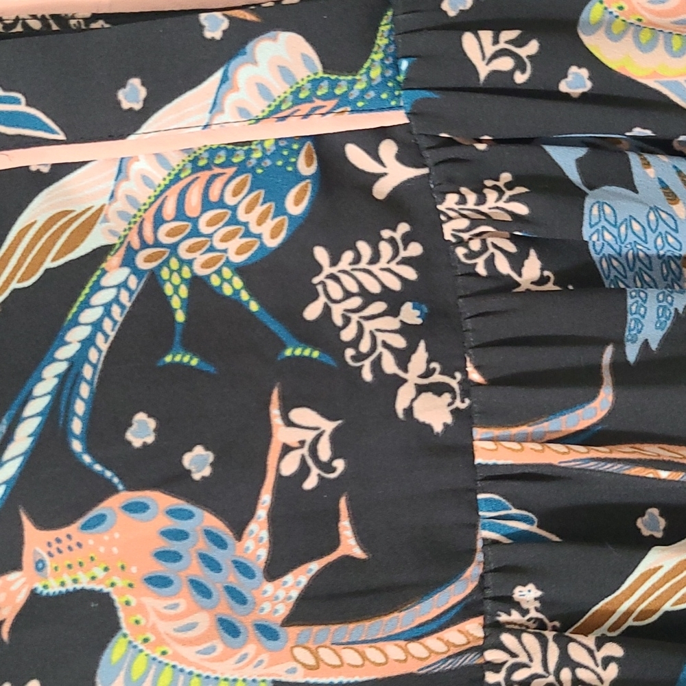 Loft Peacock Dress